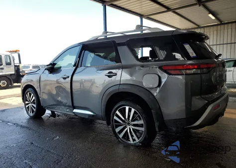 2025 Nissan Pathfinder Platinum из США, поврежденный, VIN 5N1DR3DJ0SC264134